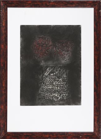 CELIBERTI GIORGIO (n. 1929) Senza titolo. Litografia. Cm 68,00 x 99,00....