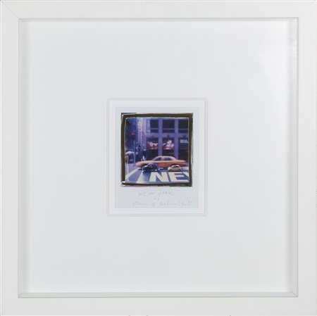 GALIMBERTI MAURIZIO (n. 1956) New York. 2008. Polaroid singola. Cm 9,00 x...