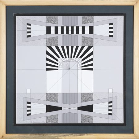 MORANDINI MARCELLO (n. 1940) La porta della vita. . 2010. Serigrafia. Cm...