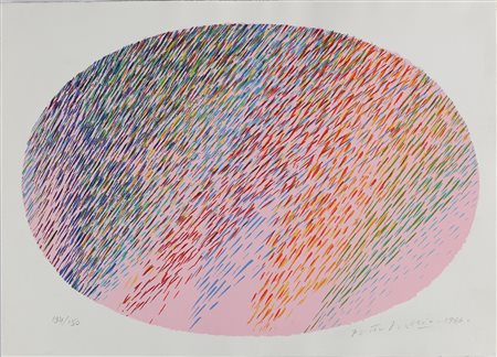 DORAZIO PIERO (1927 - 2005) Senza titolo. . 1986. Serigrafia. Cm 70,00 x...