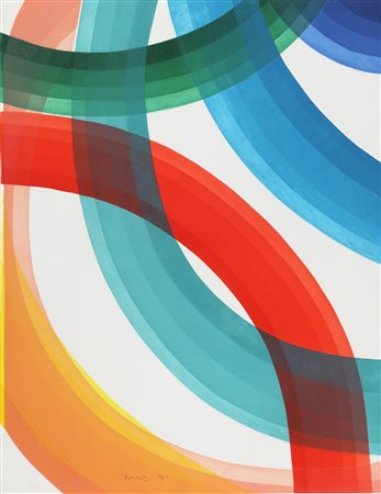 DORAZIO PIERO (1927 - 2005) Europa Unita - Francia 2. 1994. Acquaforte. Cm...