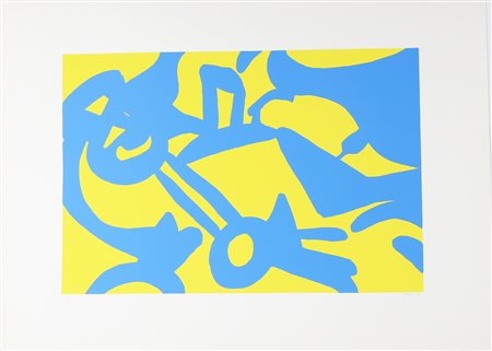 ACCARDI CARLA (n. 1924) Senza titolo. Serigrafia. Cm 105,00 x 75,00. 20/99....