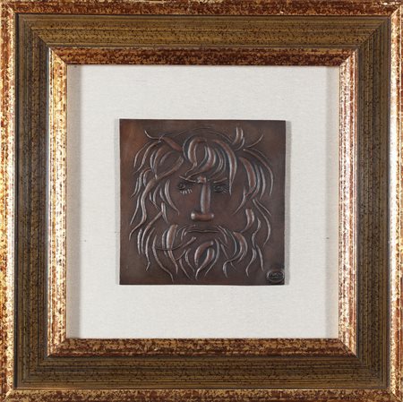 MANZU' GIACOMO (1908 - 1991) D'apres. Ulisse. Bronzo. Cm 20,00 x 20,00....