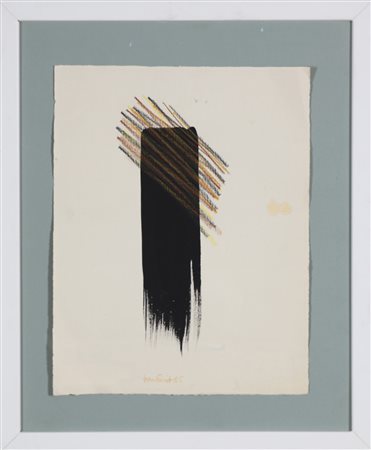 TORNQUIST JORRIT (n. 1938) Senza titolo. . 1985. gouache e matita su carta....