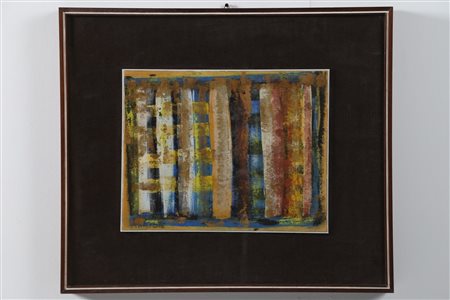 FLARER FRANCO (1899 - 1973) Senza titolo. Tecnica mista su carta. Cm 32,00 x...