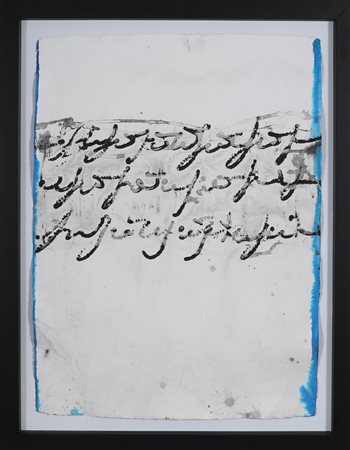 RAPETTI ALFREDO (n. 1961) Senza titolo. 2010. Tecnica mista su carta. Cm...