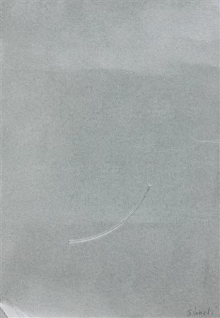 SIMETI TURI (n. 1929) Senza titolo. Calcografia. Cm 33,00 x 49,80. Pezzo...