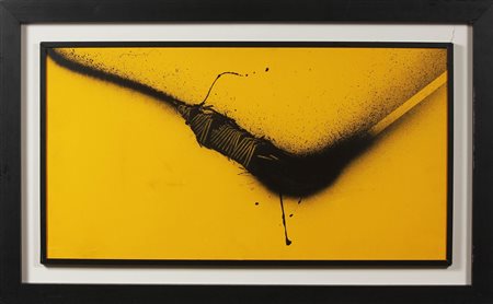 SCANAVINO EMILIO (1922 - 1986) Composizione. 1971. Acrilico su cartone. Cm...