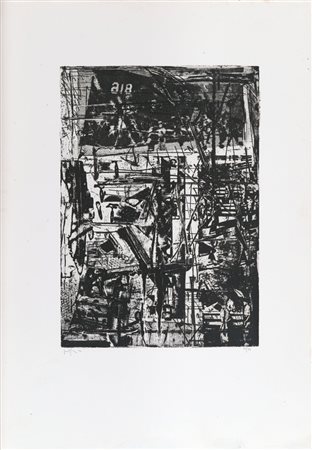 EMILIO VEDOVA (Venezia 1919 - 2006) Senza titolo, 1972 Tre litografie, ex....