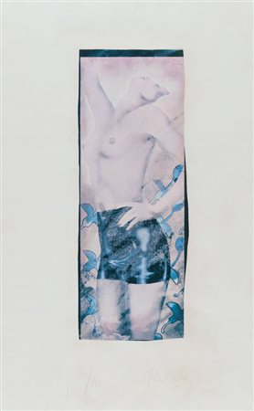 MIMMO ROTELLA (Catanzaro 1918 - Milano 2006) Senza titolo, anni '70...