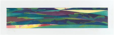 PIERO DORAZIO (Roma 1927 - Perugia 2005) Senza titolo, 1969 Coppia di...