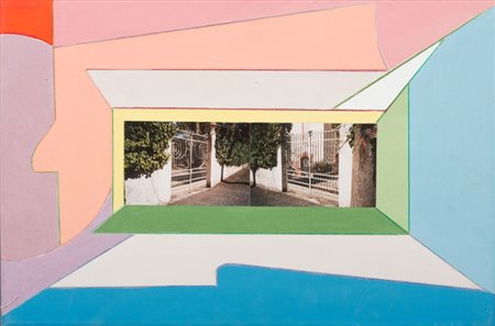 RENATO MAMBOR (Roma 1936 - 2014) Cancelli, 2005 Tecnica mista su tela...