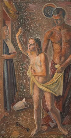 MARIO TOZZI (Fossombrone 1895 - Saint-Jean-du-Gard 1979) La Sibilla, 1942...