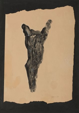 LEONCILLO LEONARDI (Spoleto 1915 - Roma 1968) Frattura, 1959 Gouache su...