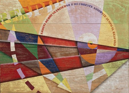 LAURA MIGOTTO (Roma 1957) Arditi dubbi svaniscono e di foreste assopite sento...