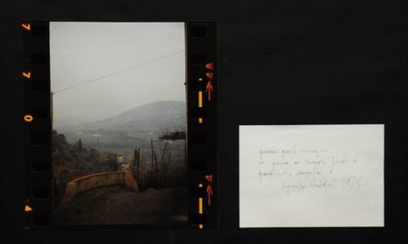 GIUSEPPE CHIARI 1926 - 2007 Senza titolo, 1974 Collage su carta, cm. 53 x 83...
