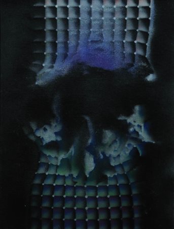 FRANCO COSTALONGA 1933 " Destrutturazione ", 2003 Tecnica mista su cartone...