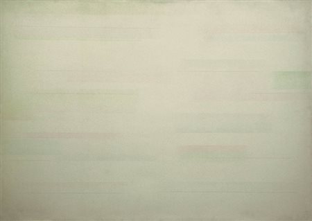 RICCARDO GUARNERI 1933 " Ritmi colore luce ", 1974 Grafite e pastello su...