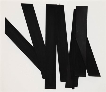 BEN ORMENESE 1930 " BZ-5-74 ", 1974 Scultura in legno dipinto, cm. 65 x 80 x...