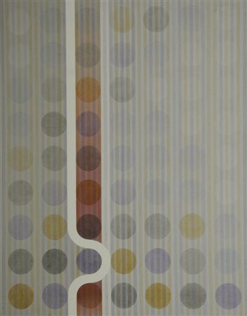 CARLO NANGERONI 1922 Senza titolo, 1990 Acrilico su tela, cm. 79 x 61 Firmato...