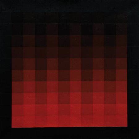 HUGO DEMARCO 1932 - 1995 " Pregretiore rouge ", 1974 Acrilico su tela, cm. 60...