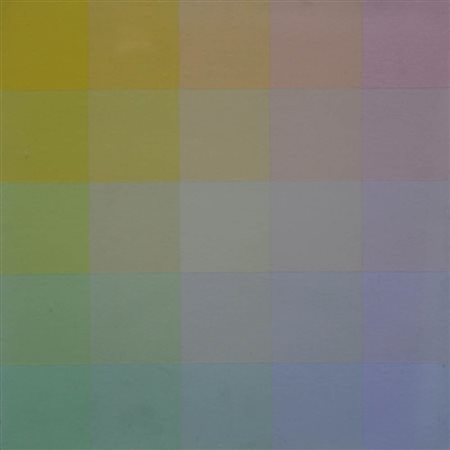 JORRIT TORNQUIST 1938 Senza titolo, 1973 Acrilico su tavola, cm. 30 x 30...