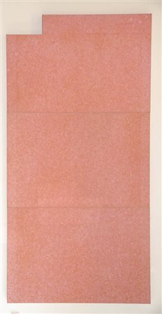 RODOLFO ARICO 1930 - 2002 " Verticale B ", 1974 Acrilico su tela sagomata,...