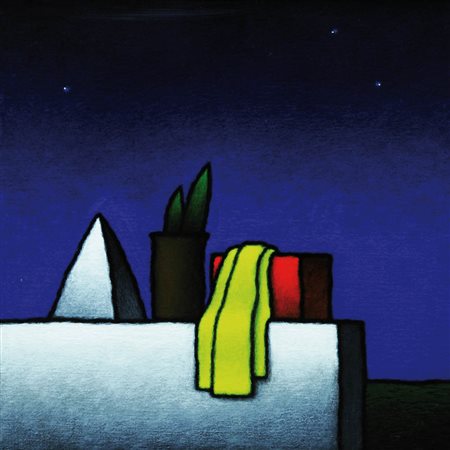 TINO STEFANONI 1937 Senza titolo, 2008 Acrilico su tela, cm. 36 x 36 Firmato...