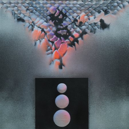 FRANCO COSTALONGA 1933 " Destrutturazione ", 2000 Tecnica mista su tela, cm....