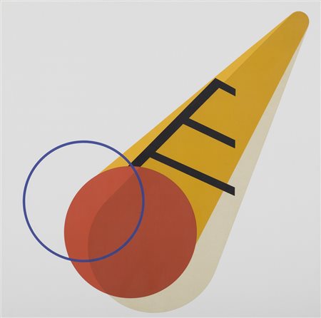 NICOLAS DIULGHEROFF (1901-1982)Gravit&agrave;-attrazione di cerchi, 1971...