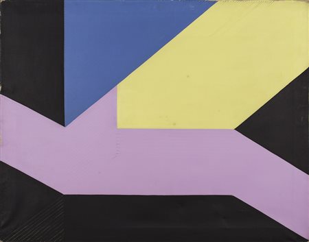 ALVARO MONNINI (1922-1987)Ricerca di spazio, 1975 Acrilici su telaCm...