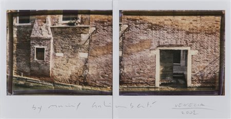 MAURIZIO GALIMBERTI (1956)Dittico acquoso Dittico di polaroidCm...