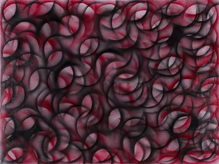 MANON DERMIS (1981)La forma nel cerchio, 2014 Olio su telaCm 60x80Firma,...