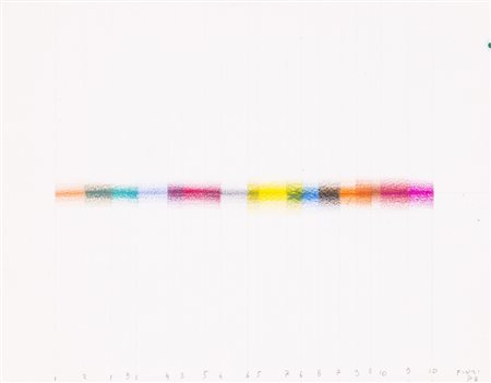 ENNIO FINZI (1931)Senza Titolo, 1978 Pastelli su cartaCm 22x28Firma e...