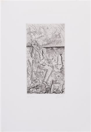 GASTONE BREDDO (1915-1991)Uomo del mio tempo, 1963 Acquaforte su carta...