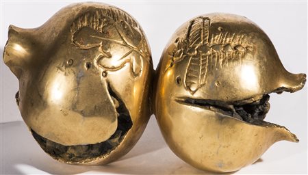 BRUNO CASSINARI (1912-1992)Senza Titolo Scultura in bronzoCm 19x10x10Firma...