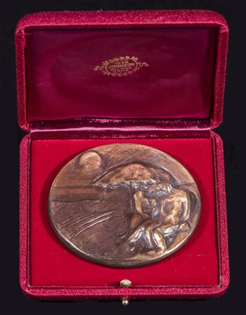 GIANNI ARICO' (1941)Estate, 1985 Medaglia in bronzoDiametro cm 7Firma e...