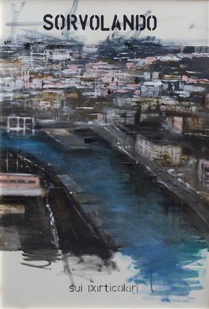 ALFREDO PINI (1958)Sorvolando sui particolari Olio su cartaCm 100x70Titolo e...