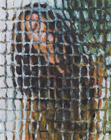 PAOLO AVANZI (1958)Modella, 2012 Acrilici su tela applicati su tavolaCm...