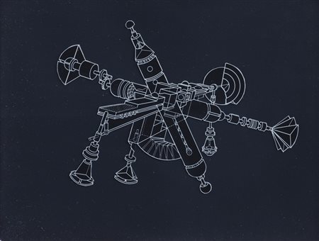 RENATO VOLPINI (1934)Senza Titolo Collage e grafite su cartaCm 19,5x25Firma...