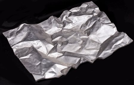 GRUPPO NP2 (NERONE CECCARELLI E GIANCARLO PATUZZI) (1964) Vassoio Fusione in...