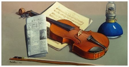 GIACOMO TABELLINI Livorno 1907 – Livorno 1989 Senza titolo 1969 Olio su tela...