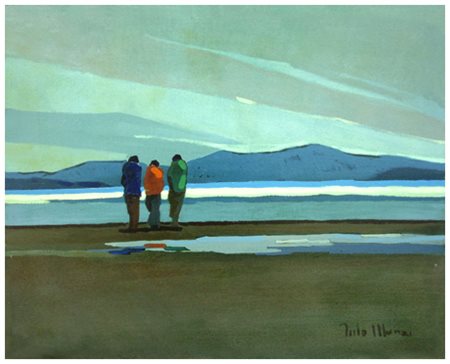 PAOLO MANZI Portoferraio 1937 – Portoferraio 2016 Senza titolo Olio su tela...