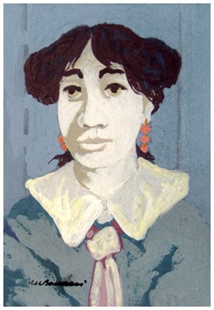 MARCELLO BOCCACCI Firenze 1914 – Firenze 1996 Senza titolo Olio su tavola 15...