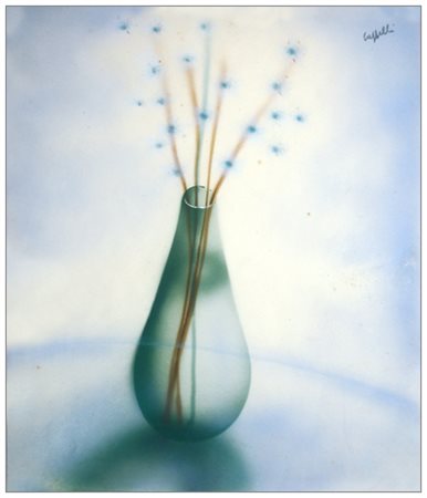 GIOVANNI CAPPELLI Forlì 1923 – Bogliaco 1994 Senza titolo Pittura con...