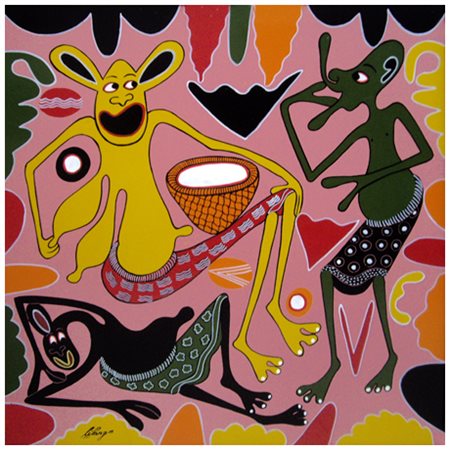 GEORGE LILANGA Kikwetu (Tanzania) 1934 – Dar es Salaam (Tanzania) 2005 Subiri...