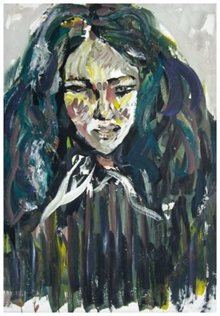 SILVIO LOFFREDO Parigi (Francia) 1920 – Firenze 2013 Senza titolo Olio su...