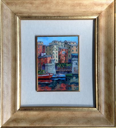 Anonimo, "Senza titolo" olio su tela cm 24x18