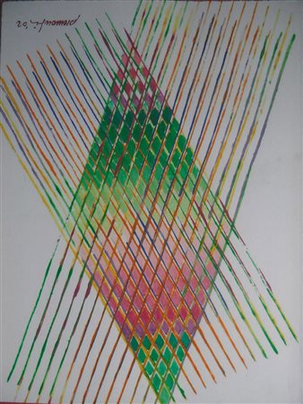 Lorenzo Piemonti "Accelerazioni" 2002 - Acrilici su carta cm 30x46 Archivio...