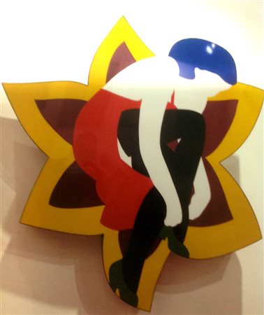 Marco Lodola "Pin Up" 2003 - Lampada al neon cm 110x97x12 - Autentica...